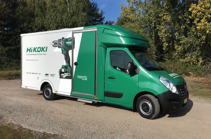 Zelfrijdend EUROBOX (Hikoki)