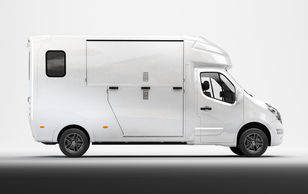 Renault Master of Opel Movano Horsebox (standaard uitvoering)